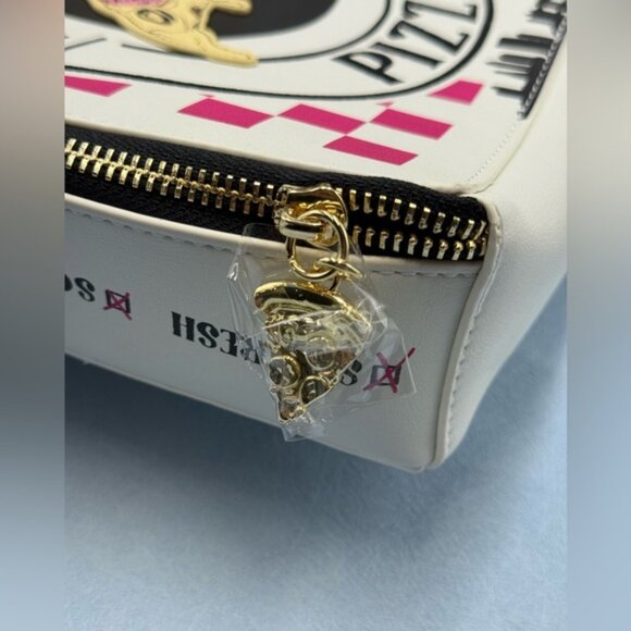 🆕 BETSEY JOHNSON 🧿 NWT A Matter Of Crust Novelty NYC Pizzabox Crossbody Bag - Picture 9 of 16